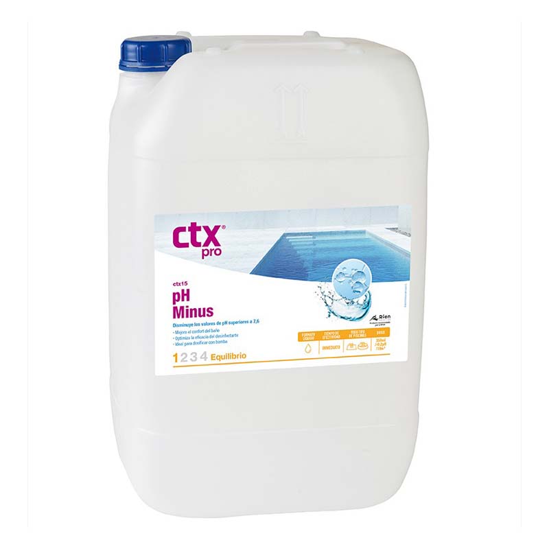CTX - 15 Ph Minus Minorador De Ph LiQuido Pro. - 25Lt
