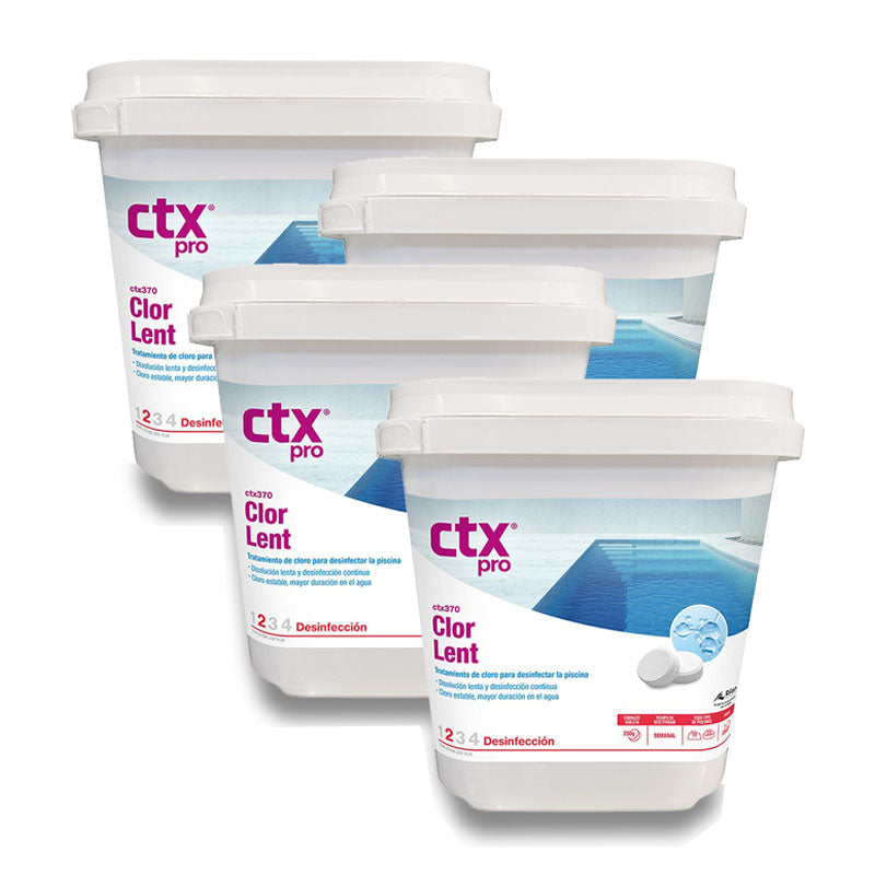 CTX- 370 Clor Lent Tricloro Pastilhas 250Gr. 5Kg