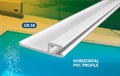 Perfil Horizontal De Fixação (Calha 44 Mm) - 2 Mt