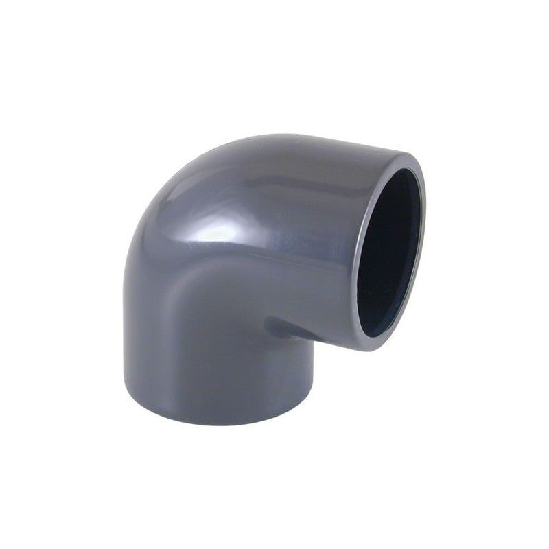 Joelhos 90º PVC 63
